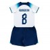 England Jordan Henderson #8 Replika Babykläder Hemma matchkläder barn VM 2022 Korta ärmar (+ Korta byxor)